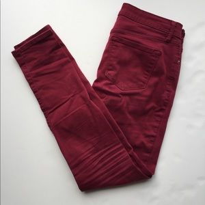 Old Navy Burgundy Jeans